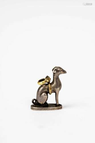 A MINIATURE SILVER SEAL 18TH OR 19TH CENTURY Possibly a Japa...