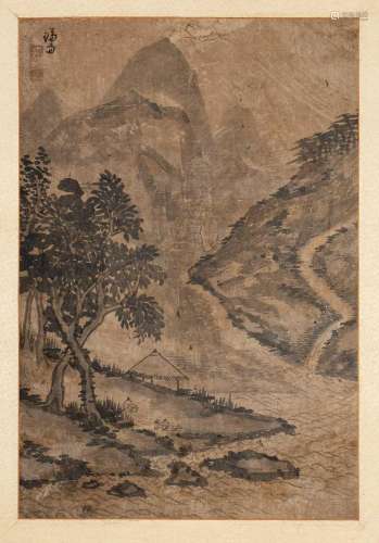 ATTRIBUTED TO CHONG SON (1676-1759) JOSEON DYNASTY, 17TH/18T...