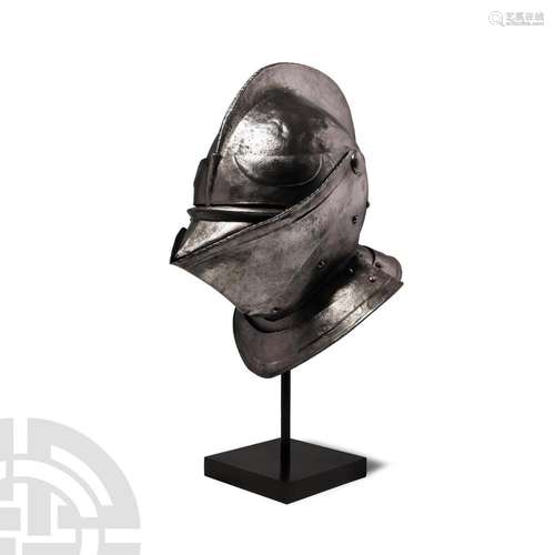 German Closed Iron Helm