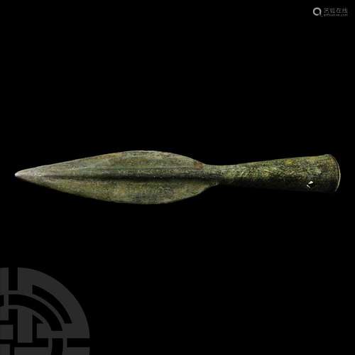 Bronze Age Socketted Spearhead