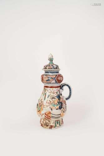 A JAPANESE MOULDED CISTERN OR COFFEE POT EDO PERIOD, C.1700-...