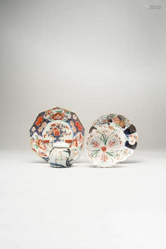 A COLLECTION OF JAPANESE IMARI PIECES EDO PERIOD, 18TH CENTU...