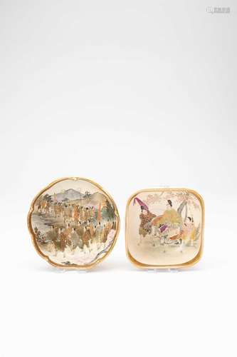 TWO JAPANESE SATSUMA BOWLS MEIJI ERA, 19TH/20TH CENTURY One ...