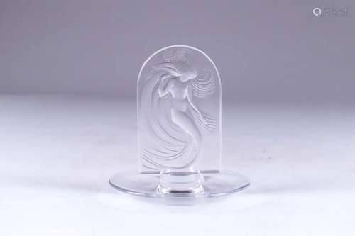 Lalique France.\nCendrier rond Naïade (créé le 1 nov