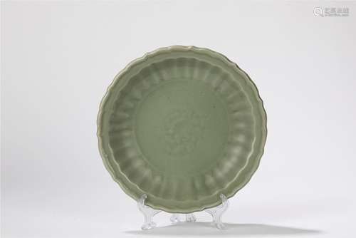 A celadon plate. China, late Yuan dynasty/ early Ming dynast...