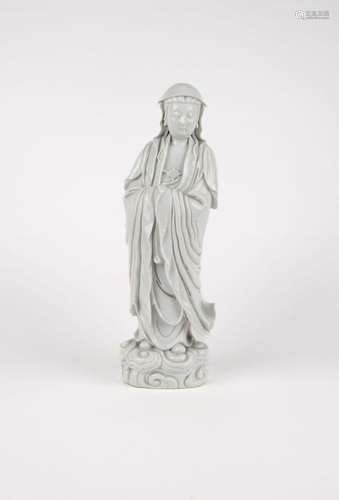 A Blanc de Chine porcelain Guanyin. China, Republic Period (...