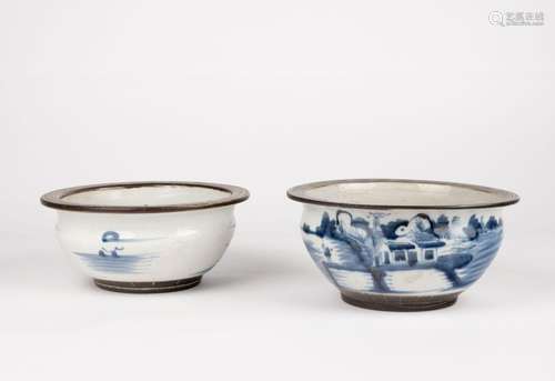 Two porcelain bowls. China, late 19th c.