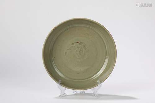 A celadon plate. China, late Yuan dynasty/ early Ming dynast...