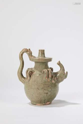 An old celadon ewer