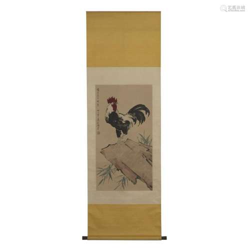 Xu Beihong signed Chinese Scroll Painting