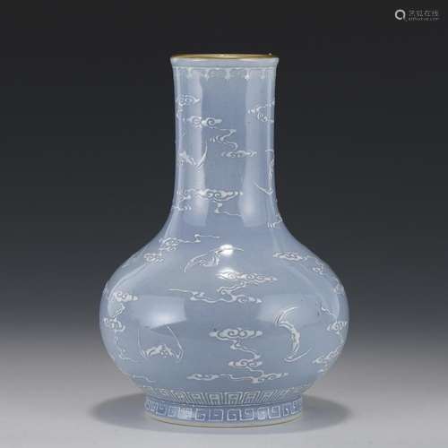 SKY CELADON GLAZED BOTTLE