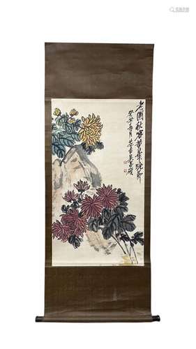 Flower picture of Wu Changshuo