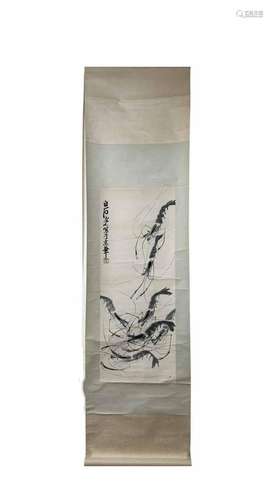 Qi Baishi group of shrimp