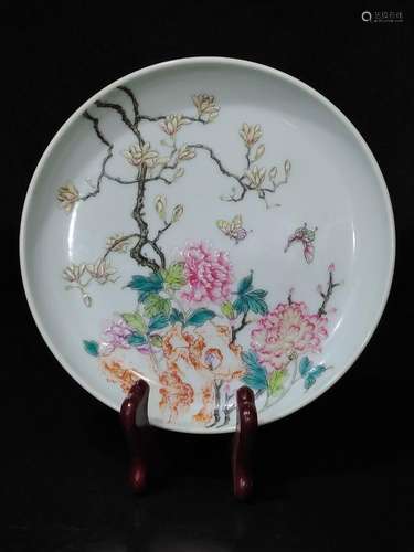 Pastel Floral Dish