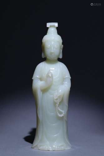 Hetian jade Guanyin ornaments