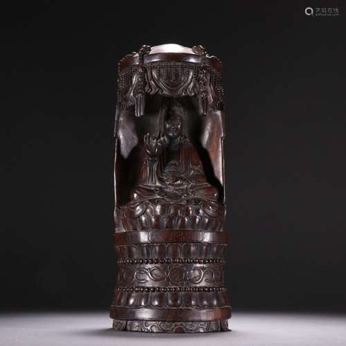 Small leaf red sandalwood Guanyin ornaments