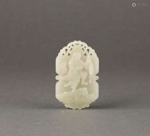 China Hetian jade pendant