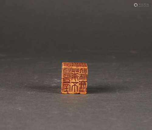 Chinese Shoushan Stone Carving Seal