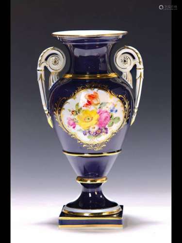 Krater vase, Meissen, Knauf period/1860-1924, porcelain