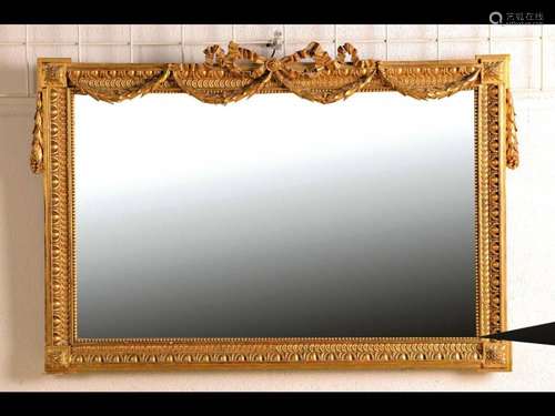 Wall mirror, France, around 1900, Empire style