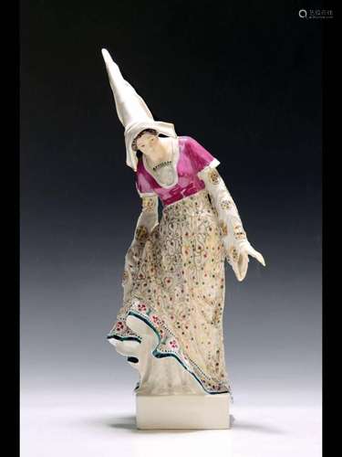 Large porcelain figure, Schwarzburger workshops