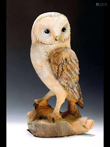 Sculpture of an owl, Corazza, Meran, 2nd half of the 20th