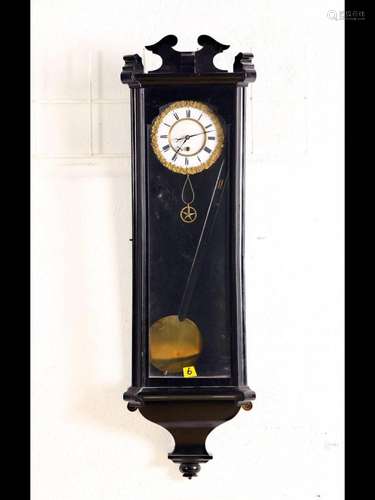 wall clock with 1 weight, Danube monarchy, around 1860