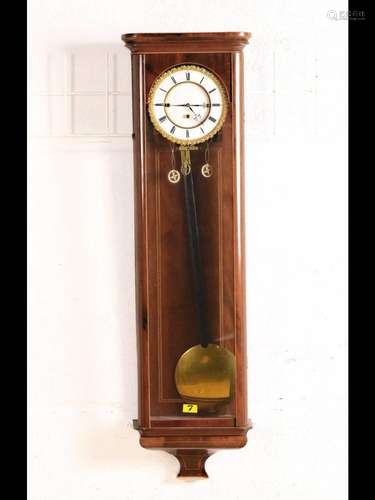 wall clock with 3 weights, so-called Viennese chime