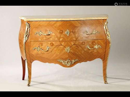 Baroque chest of drawers, France, 20th century, in