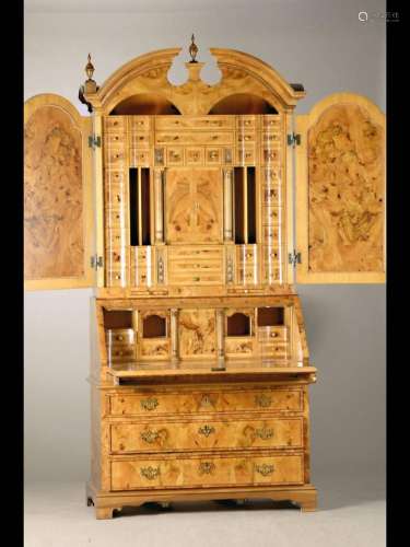 Exceptional tabernacle/writing cabinet, Italy, 20th