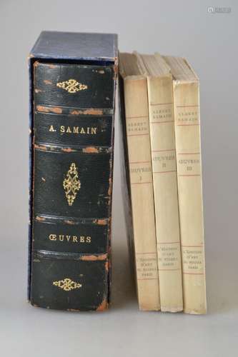 Albert Samain (1858-1900): Oeuvres, 3 volumes,Paris