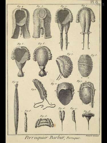 Bernard Direxit, 1775-1799, 11 copper engravings