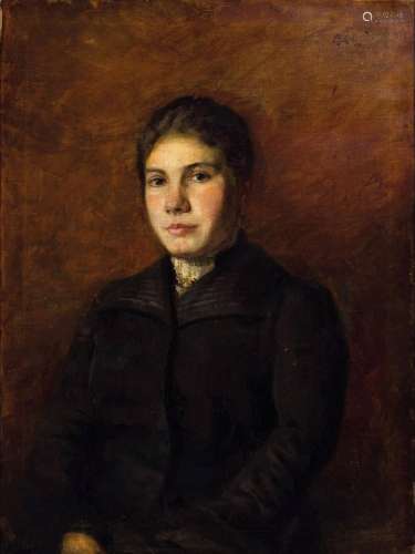 August Croissant, 1870-1941 Landau, portrait of the