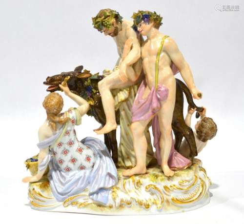 Meissen Porcelain Figure Group