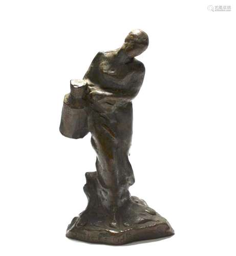 Jules Dalou Bronze Figure