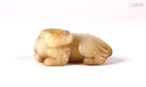 Chinese Carved Jade Figure of Animal