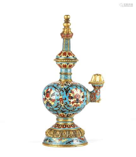 Chinese Cloisonne Water Pot