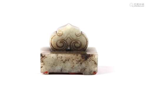 Chinese Carved Jade Seal