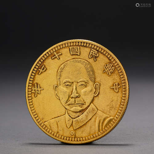 Republic of China period gold coins