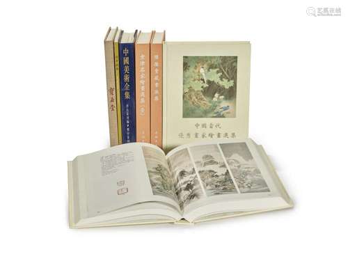 A GROUP OF PUBLICATIONS ON CHINESE PAINTINGS AND WORKS OF AR...