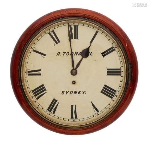 Tornaghi Sydney fusee Dial clock