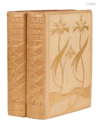 LE MORTE D'ARTHUR BY SIR THOMAS MALORY WITH ILLUSTRATION...