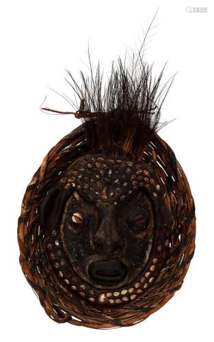 TWO NEW GUINEA TRIBAL MASKS