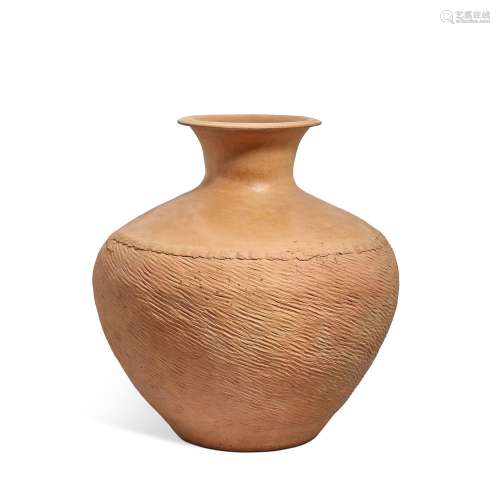 A large pottery jar, Qijia culture, c. 2050-1700 BC 齊家文化...