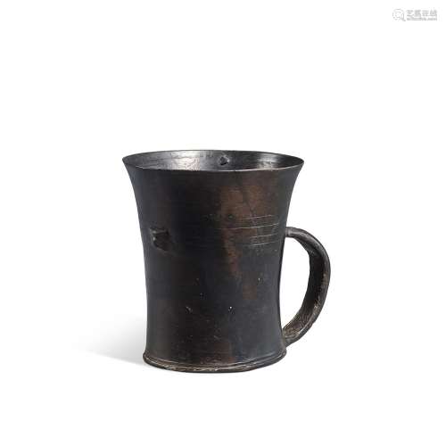 A large black 'eggshell' pottery cup, Longshan cultu...