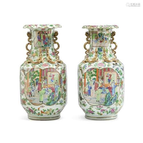 Pair of vases