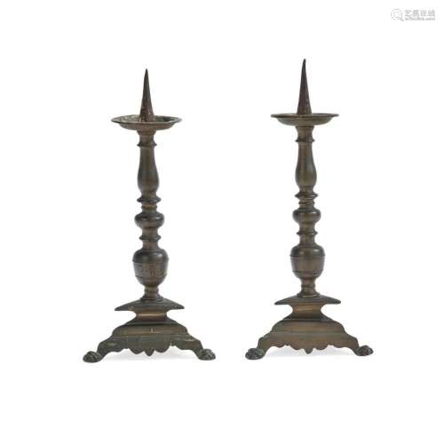 Pair of candle 17th-18th Century