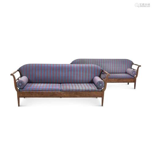 Pair of sofa beds