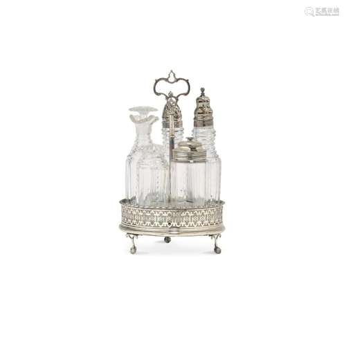 Silver cruet