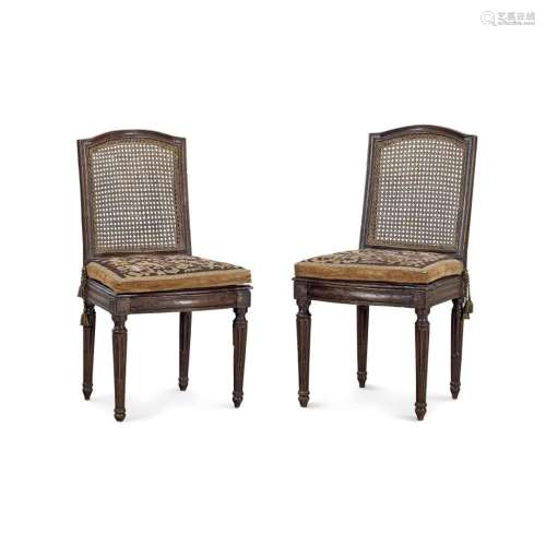 Pair of chairs 19th Century